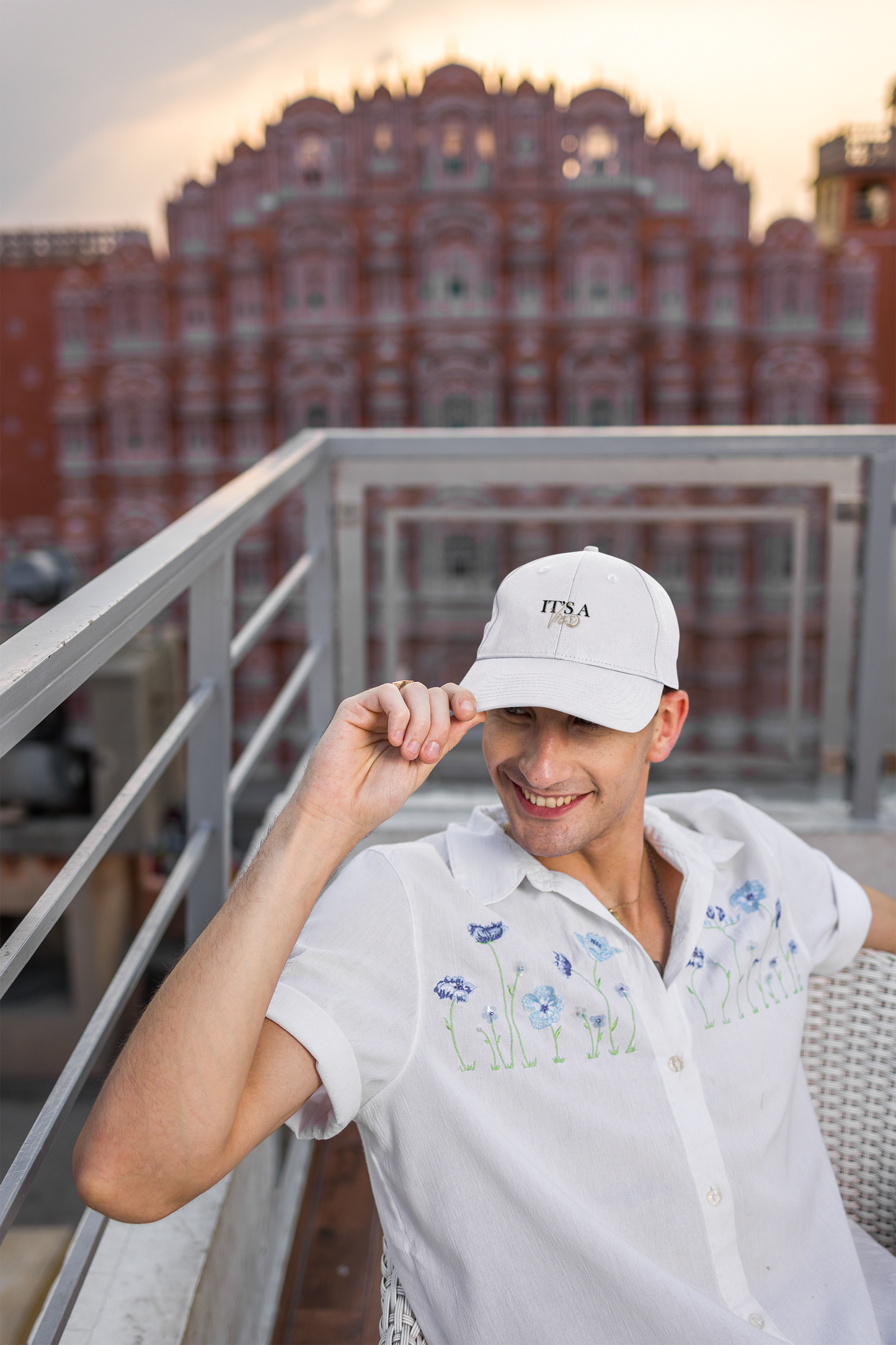 It's a Vibe Embroidered Cap – LCSW & LMSW Exam Prep Motivational Streetwear
