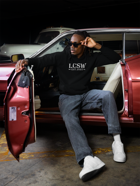 LCSW Unisex Hoodie – Exam Prep Motivation Meets Streetwear