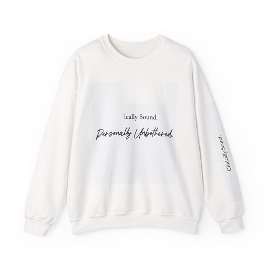 Crewneck Sweatshirt — L.I.T. Photo Portrait Pullover (Motivational Lifestyle)