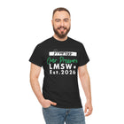 LMSW Progress Over Pressure T‑Shirt — Est. 2026 Social Work Grad Tee
