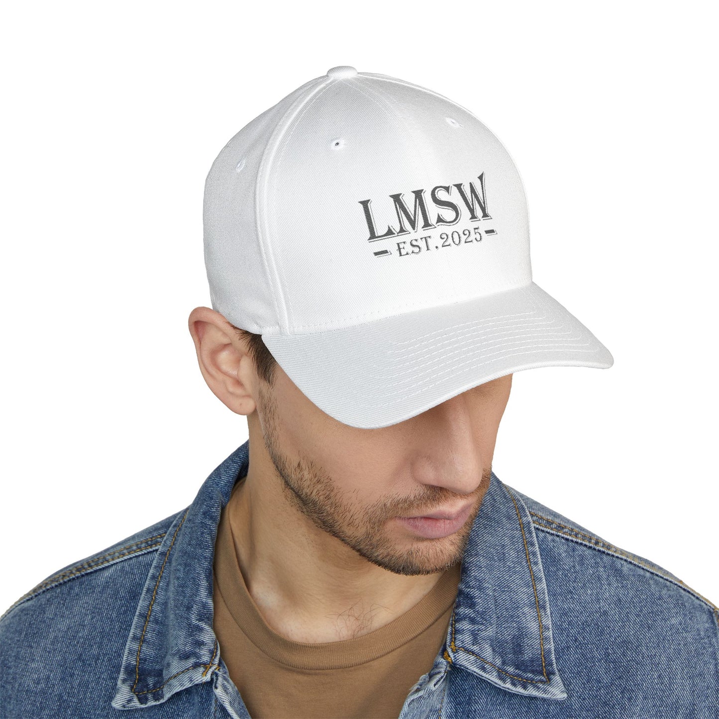 LMSW Embroidered Cap - LCSW & LMSW Exam Prep Motivational Streetwear