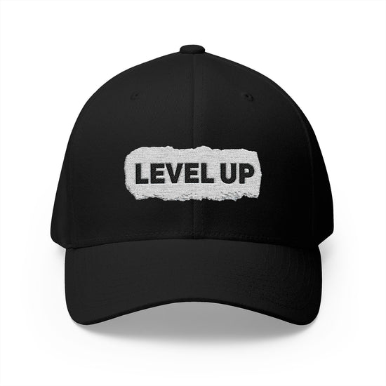 Level Up Embroidered Cap – LCSW & LMSW Exam Prep Motivational Streetwear