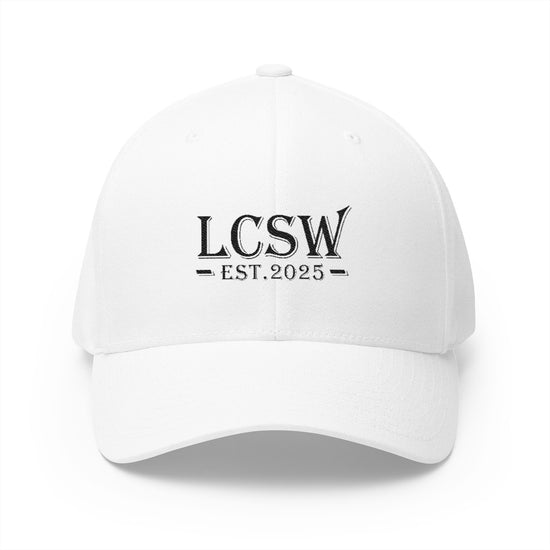 LCSW Embroidered Cap - LCSW & LMSW Exam Prep Motivational Streetwear