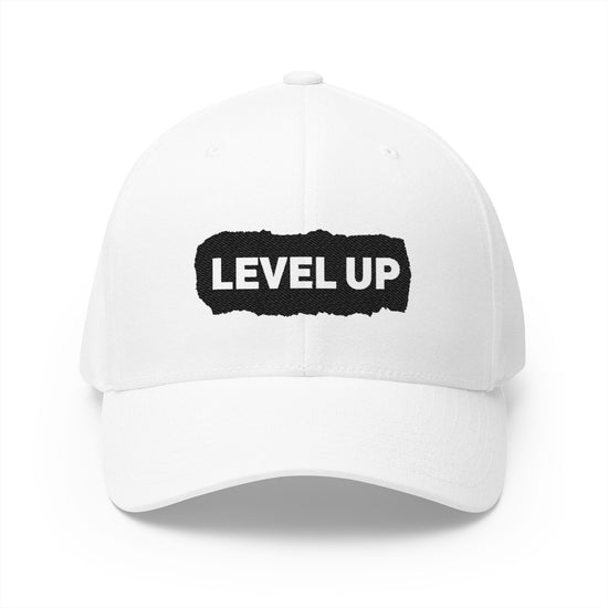 Level Up Embroidered Cap – LCSW & LMSW Exam Prep Motivational Streetwear