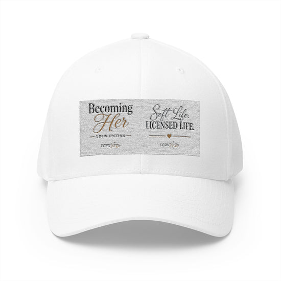 Embroidered Closed-Back Structured Hat — Classic Casual Cap