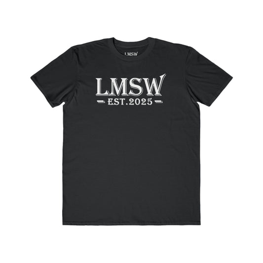 LMSW Men’s Tee – LCSW & LMSW Exam Prep Motivation