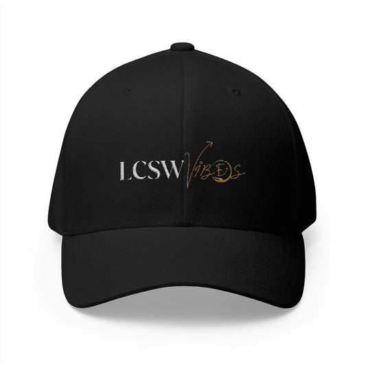 LCSW Vibes Embroidered Cap – LCSW & LMSW Exam Prep Motivational Streetwear