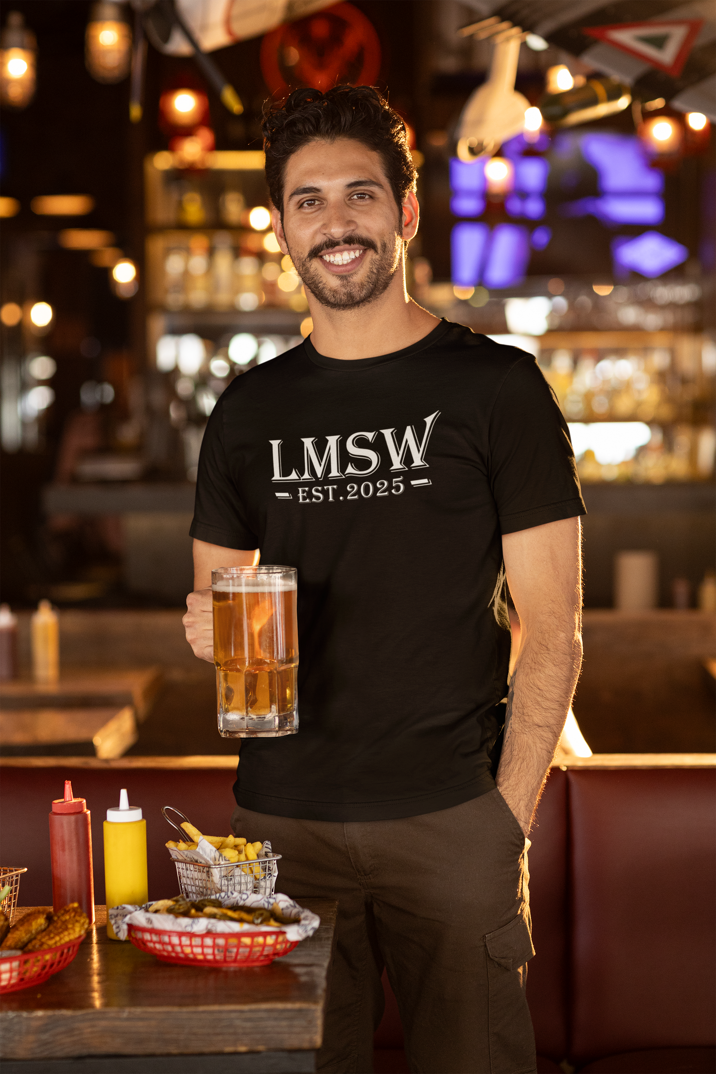 LMSW Men’s Tee – LCSW & LMSW Exam Prep Motivation