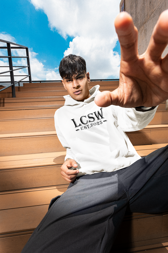 LCSW Unisex Hoodie – Exam Prep Motivation Meets Streetwear