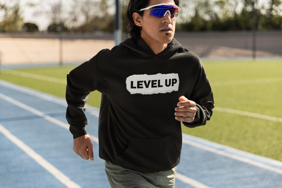 Level Up Hooded Sweatshirt - Unisex Heavy Blend™ Cozy Wear, Perfect for Casual Days, Gifts for Friends, Casual Outings