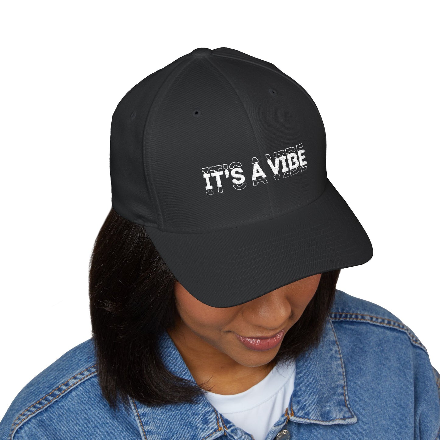 It's a Vibe Embroidered Cap – LCSW & LMSW Exam Prep Motivational Streetwear