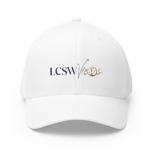 LCSW Vibes Embroidered Cap – LCSW & LMSW Exam Prep Motivational Streetwear