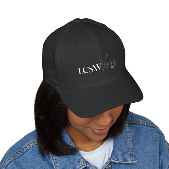 LCSW Vibes Embroidered Cap – LCSW & LMSW Exam Prep Motivational Streetwear