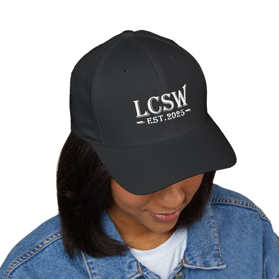 LCSW Embroidered Cap -  LCSW & LMSW Exam Prep Motivational Streetwear