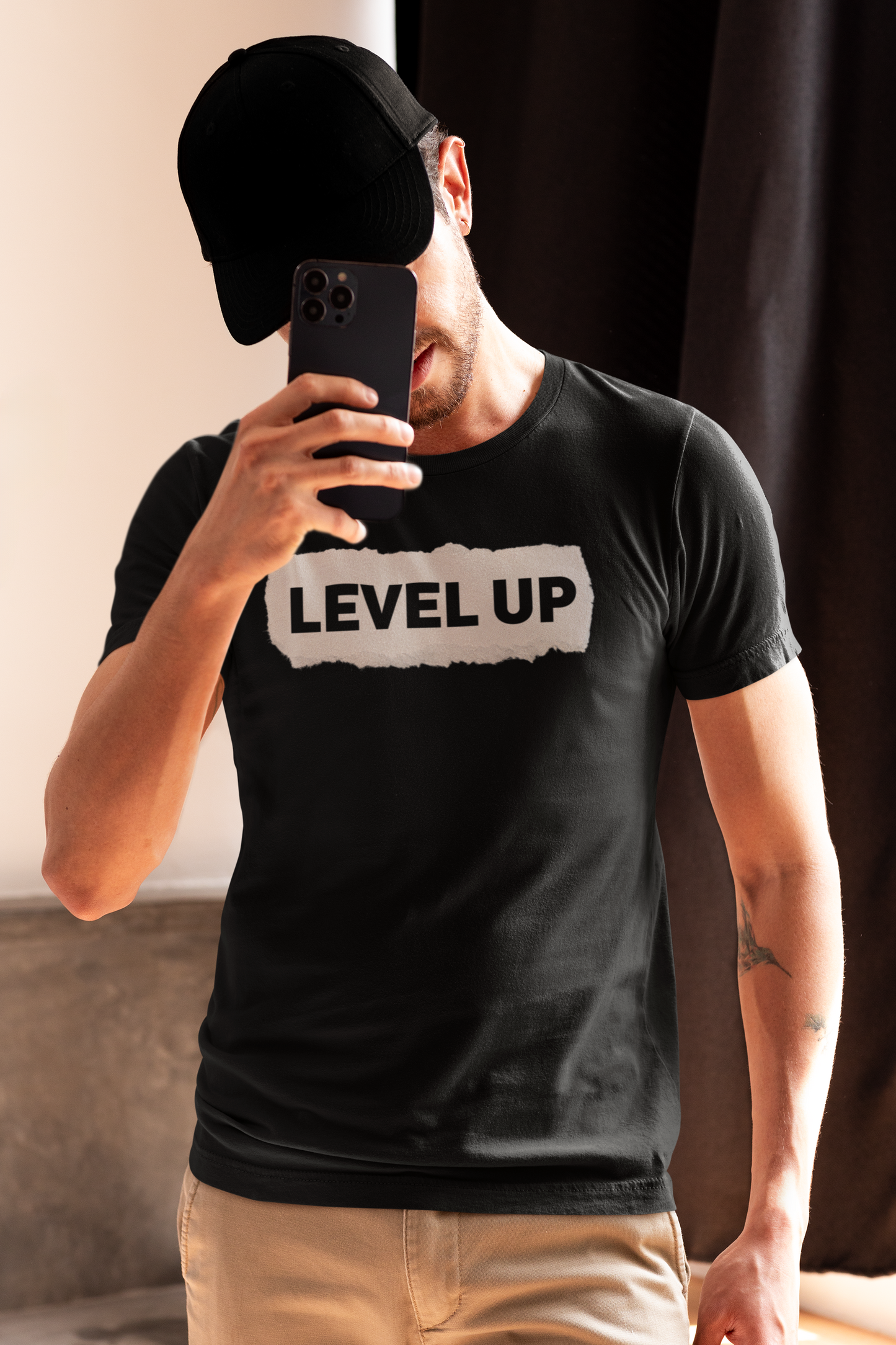 Level Up Men’s Tee – LCSW & LMSW Exam Prep Motivation
