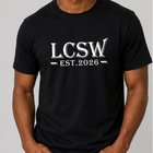 LCSW Men’s Tee – LCSW & LMSW Exam Prep Motivation