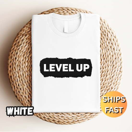 Level Up Men’s Tee – LCSW & LMSW Exam Prep Motivation