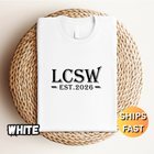 LCSW Men’s Tee – LCSW & LMSW Exam Prep Motivation